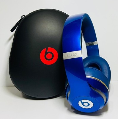 BEATS by Dr. Dre STUDIO2 WIRED BLUE GLOSSY -OVER-EAR HEADPHONES