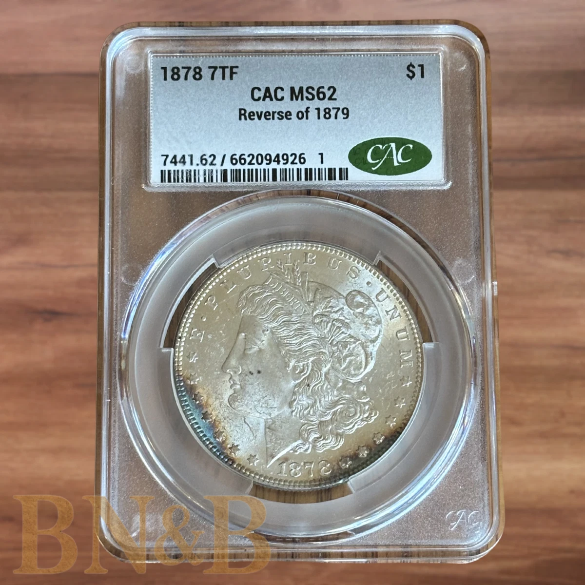 Uncirculated Silver 1879 Year Morgan US Dollars (1878-1921) for