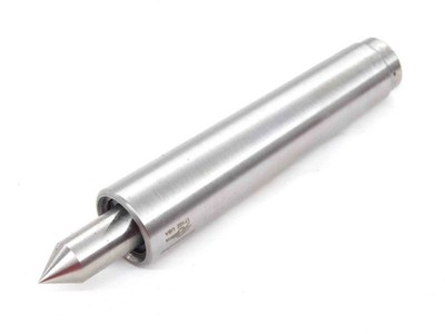 Riten 17102 2200 lb Max Wt 0.378'' Point Dia 3000 RPM MT2 Steel Taper Live Center