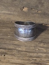 Vintage Sterling Silver 925 Wide Band Ring Size 10