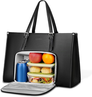 MATEIN Laptoptasche Damen Mit Isolierted Lunch-Fach, Laptop Handtasche 15.6 Zoll