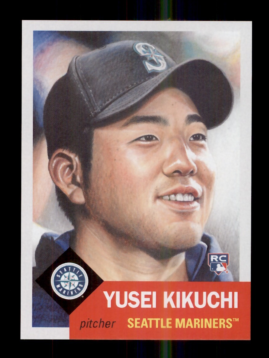2019 TOPPS LIVING SET #185 YUSEI KIKUCHI ROOKIE RC SEATTLE MARINERS