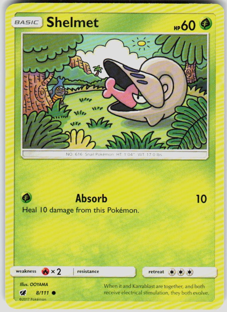 Shelmet 8/111 XY Furious Fists Pokemon