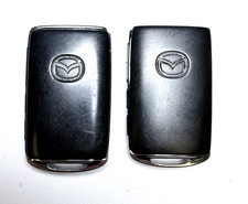 2 Pack Oem Mazda Smart Key Fob Keyless Entry Remote Wazske13d03 Tayb-67-5dy Worn