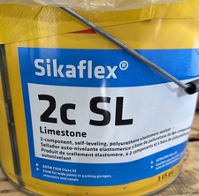 Sika Sikaflex 2c Sl 2csl 1.5 Gallon Self Level Polyurethane, Sealant, Limestone