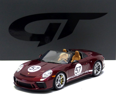 Porsche 911 (991.2) Speedster HERITAGE Edition 2019 cherry 1:18 GT929 GT SPIRIT