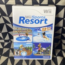 Wii Sports Resort Nintendo Wii, 2009 Manual Case ONLY No Game Disc