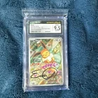 ERICA SCHROEDER AUTO - Pikachu Prismatic Evolutions Black Star - CGC 9.5 Authent