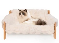 Cheerpals Elevated Furry Comfy Pet Bed-Brand New ✨