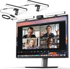Video Conference Lighting - Webcam Light for Streaming, LED Monitor and Laptop L