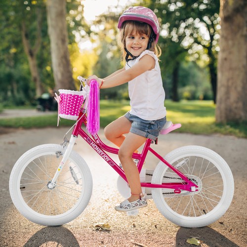 Kids Bicycle 18" Toddler & Kids Bike w/Training Wheels for 6-8 Year Old Kids - Picture 2 of 9