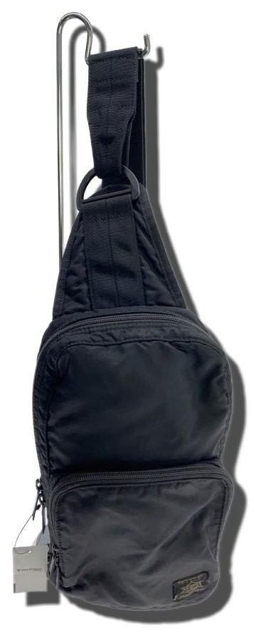 PORTER Shoulder Bag Black 689-05941 Authentic Men… - image 1