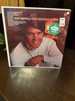 Glen Campbell That Christmas Feeling Vinyl Record SM-2978 Cover Sleeve Only