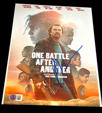 PAUL THOMAS ANDERSON SIGNED 8X10 POSTER PHOTO ONE BATTLE AFTER ANOTHER BECKETT O