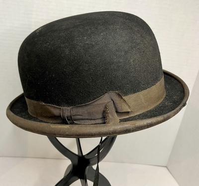 Vintage Knox NY Marshall Field & Co Equestrian Derby Hunt Riding Bowler Hat
