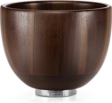 Wooden Bowl for Mixer - Kitchen Space Aid Acacia Wood Mixing Bowls Holder for St