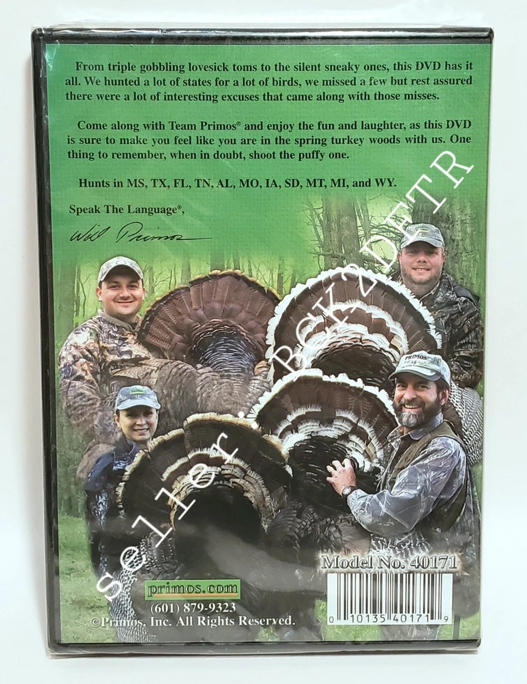 🔥 PRIMOS: THE TRUTH 17 SPRING TURKEY HUNTING DVD NEW SEALED FREE SHIP'N - Image 2 of 2