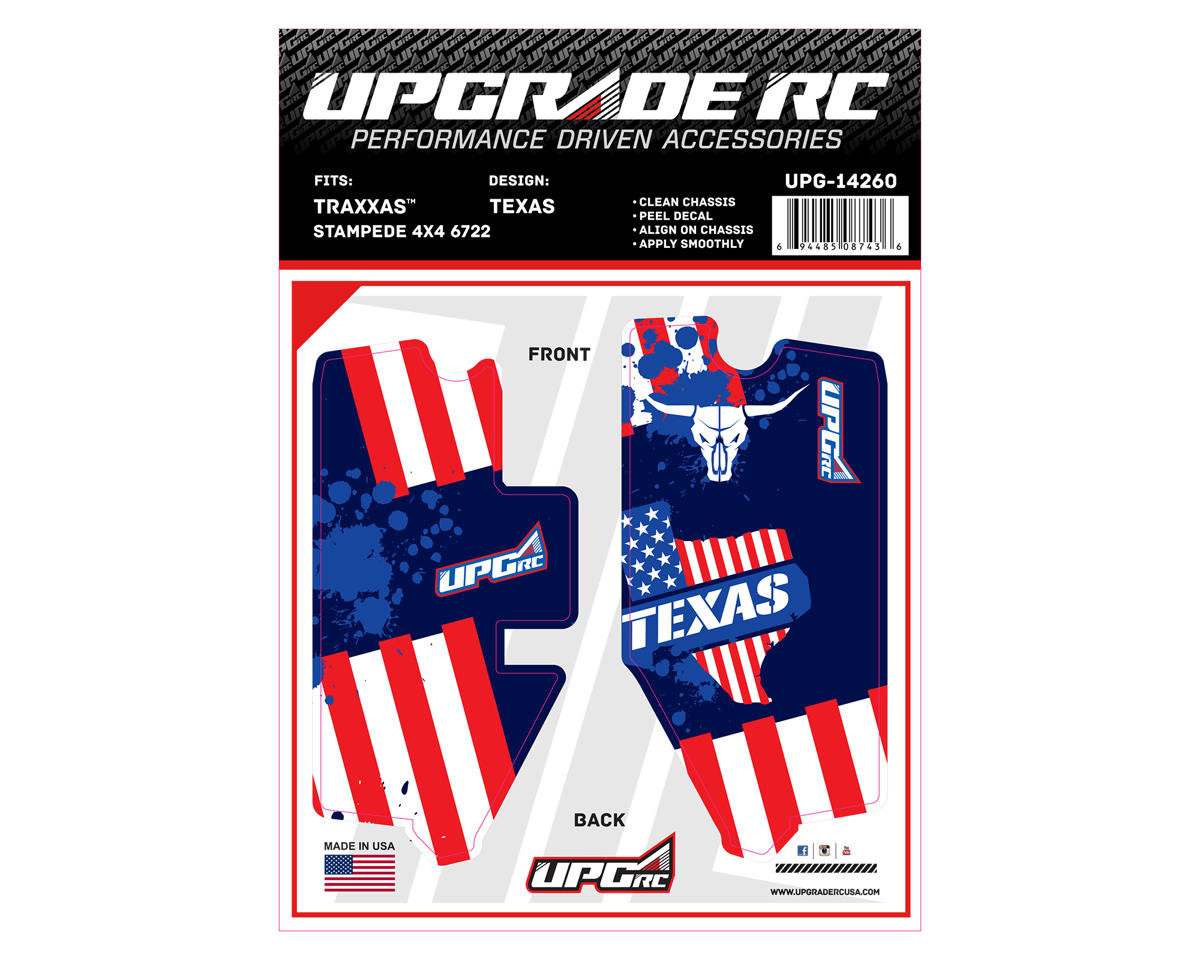 UpGrade RC Chassis Protector for Traxxas® Stampede® 4x4 (Texas) (1) [UPG-14260]