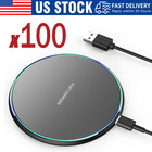 Wireless Fast Charger Charging Pad Dock Samsung iPhone Android Cell Phone lot