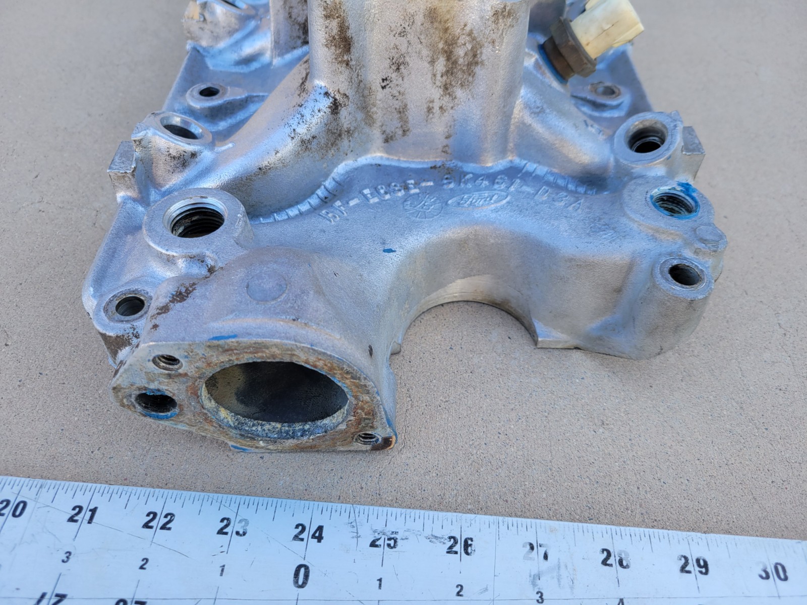 86-95 Mustang EFI Lower Intake Manifold 302 5.0 HO Ford GT LX Foxbody ES6E-9K461
