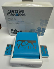 Creative Memories Tulips Decorative Border Punch  New Open Box 