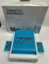 Creative Memories Tulips Decorative Border Punch **New Open Box**