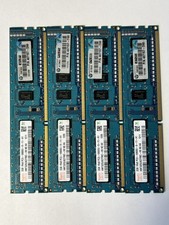 Hynix 8GB 4x 2GB DDR3 Desktop RAM Kit 1Rx8 PC3-10600U-9-10-A0 HMT325U6CFR8C-H9