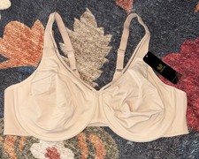 NWT Wacoal 855247 Nude Casual Beauty Full Coverage Underwire Bra 44D