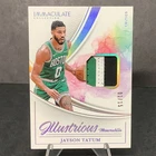 JAYSON TATUM /15 2024-25 Panini IMMACULATE Illustrious Memorabilia Celtics Patch