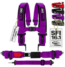 3 5 Point Racing Harness Seat Belt Utv Sxs Rzr Can-am Off Road Sfi 16.1
