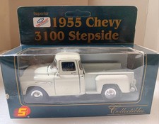 Superior 1955 Chevy 3100 Stepside Pickup Truck Diecast Collectible Superior 1955 Chevy 3100 Stepside Pickup Truck Diecast Collectible