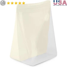 Reusable Silicone Food Storage Bag Zipper Seal Eco-Friendly Plastic-Free Kitchen