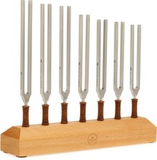 Meinl Sonic Energy Planetary Tuned Therapy Tuning Fork Chakra 7-piece Set