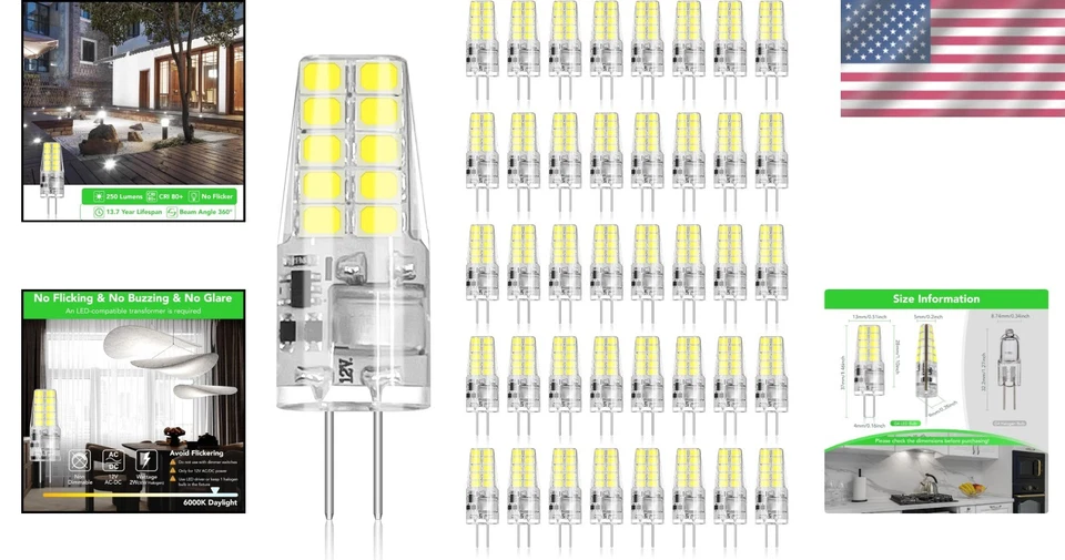Landscape G4 LED Bulb 250 Lumens 40 Pack - Image 2 of 4