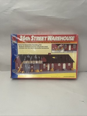 LIFE LIKE HO SCALE BUILDING KIT  SEALED BOX 36th STREET WAREHOUSE