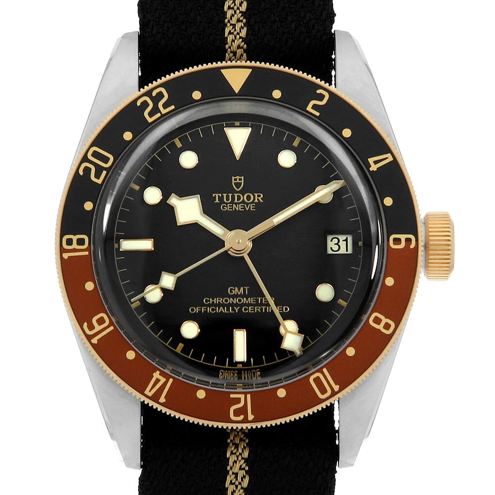 TUDOR Heritage Black Bay GMT 79833MN second hand mens