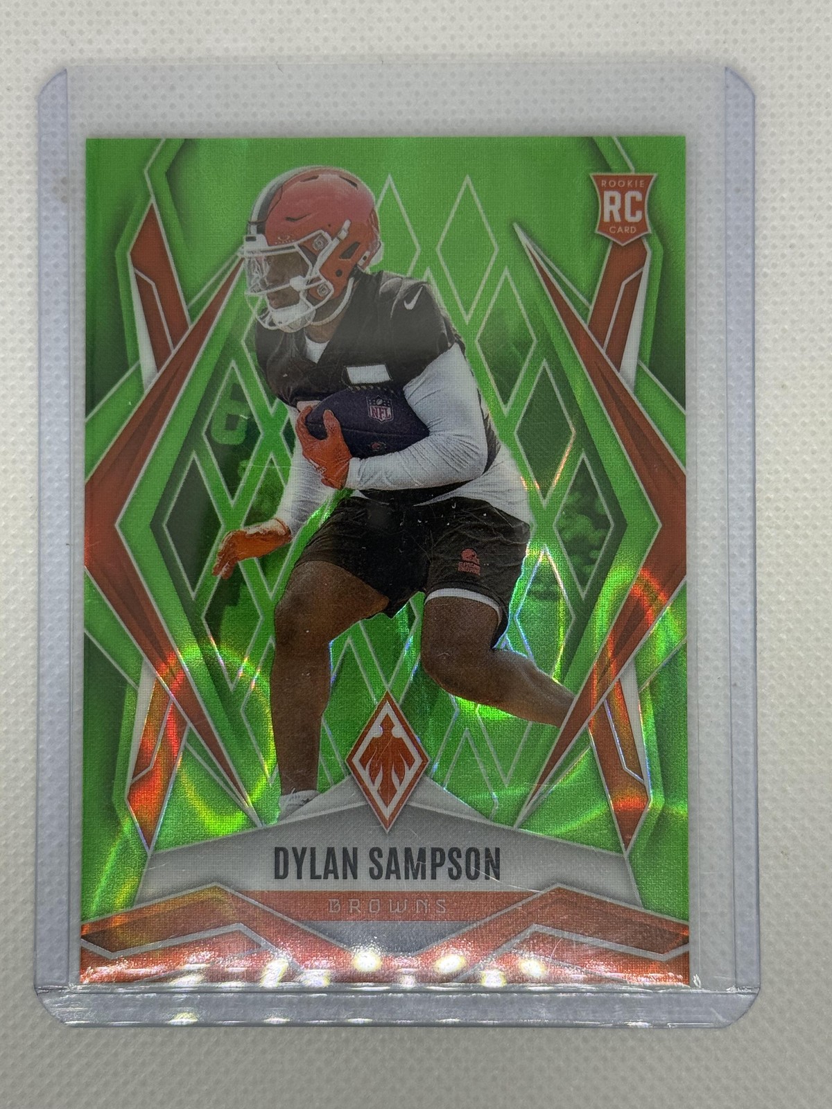 2025 Panini Phoenix #250 Dylan Sampson Lime Green Lava Prizm #/225