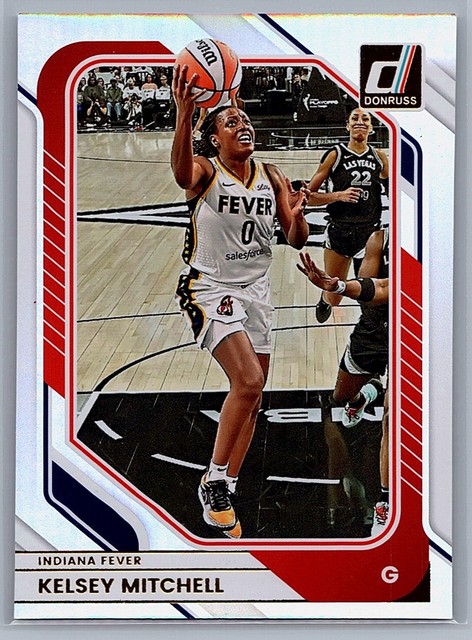 KELSEY MITCHELL - 2026 Panini Donruss WNBA #75 - Holo - Indiana Fever