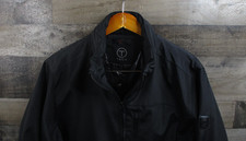 Tumi T-Tech Jacket Mens Medium Black Insulated Travel Stowaway Hood TU1027