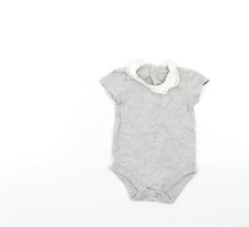 Baby UK Size 0-3 Months TU Grey Babygrow One-Piece