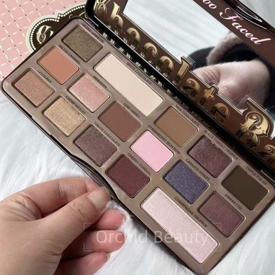 New Boxed Too Faced Chocolate Bar Eye Shadow Palette Full Size~Discontinued Rare