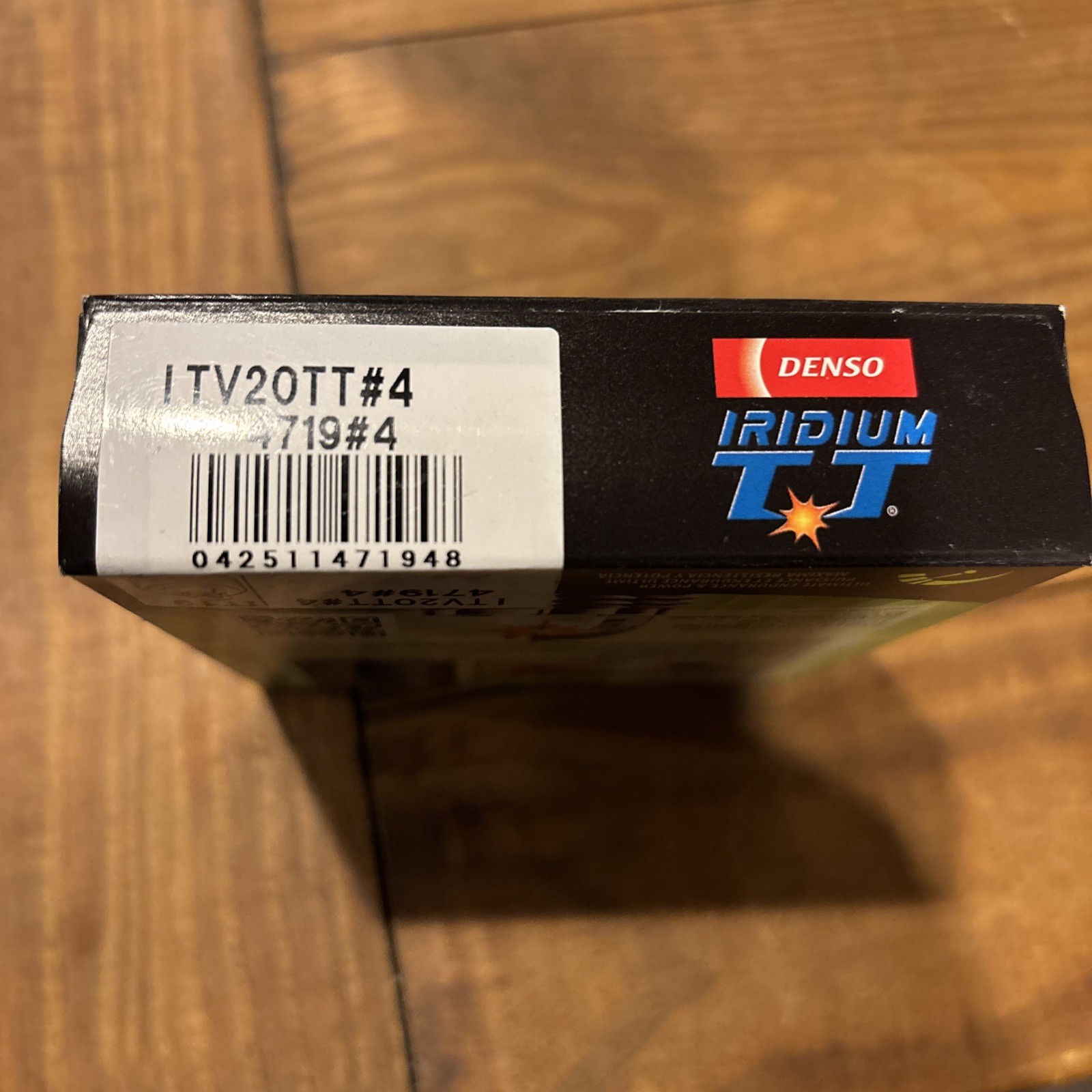 4 Denso Iridium TT Spark Plugs ITV20TT 4719 Mazda Mazdaspeed Miata
