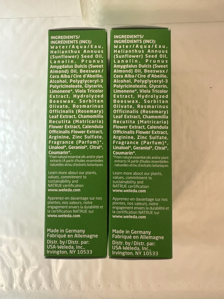 2 Weleda Skin Food 原装超浓郁面霜 - 2.5 盎司 - 有效期至 01/25。 — 第 2/4 张图片