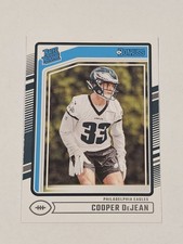 Cooper DeJean 2024 Panini Donruss Rated Rookie Philadelphia Eagles #305