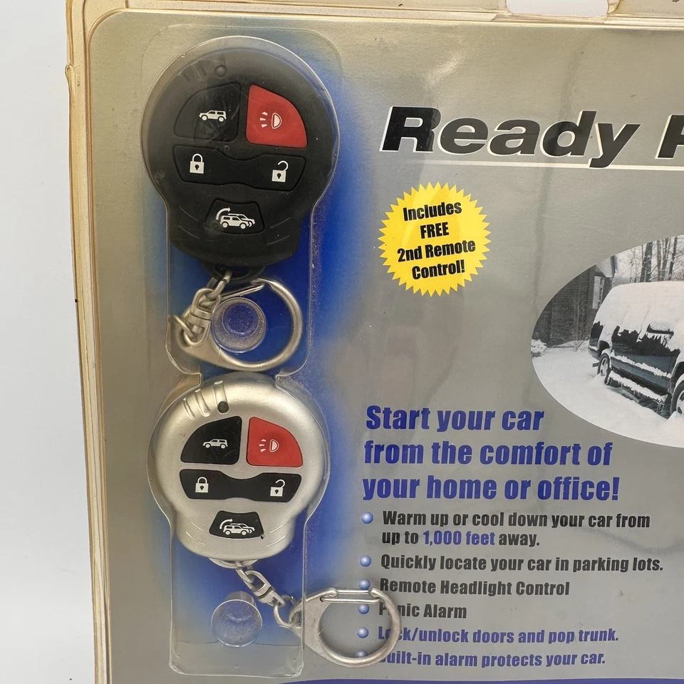 Arrancador de coche remoto listo DELUXE automático con inyección de combustible hasta 1000 pies de distancia Nuevo de Lote Antiguo Foto 3 de 4