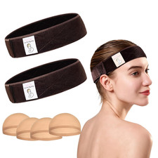 Wig Grip Band - Non Slip Adjustable Grip Band for Half Wig