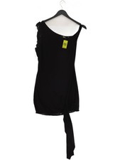 EGO Bodycon Mini Dress UK10 in Black