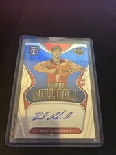 2024-25 Panini Totally Certified - Rookie Roll Call Reed Sheppard RC Blue /35 