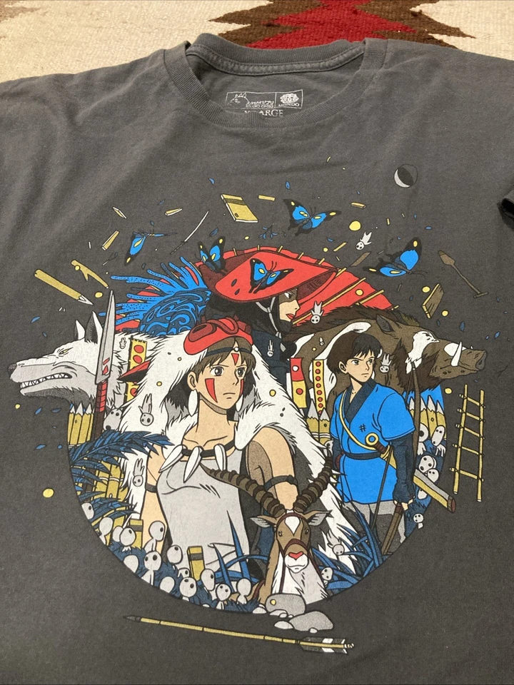Princess Mononoke XL shirt - Mondo Gallery x Studio Ghibli  - Image 2 of 3
