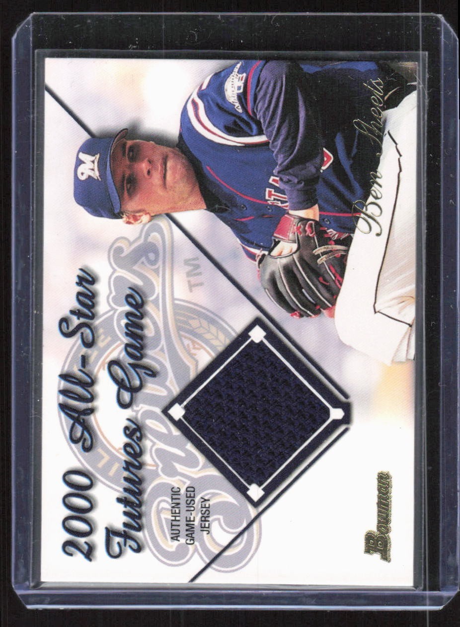 2001 Bowman Ben Sheets Futures Game Relics #FGR-BS Brewers